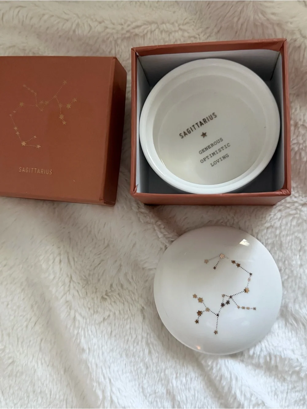 Box labeled FRINGE - Trinket Box